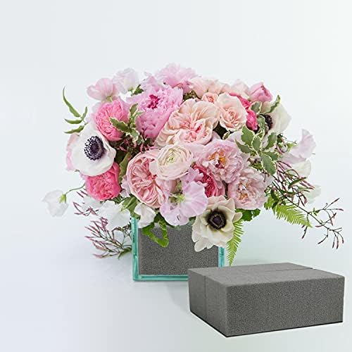 KİMOBER Kuru Çiçek Köpük Tuğla, Çiçekçi Strafor Köpük Blokları için Çiçek Düzenleme, Düğün, Parti Dekorasyon, 5 paketi