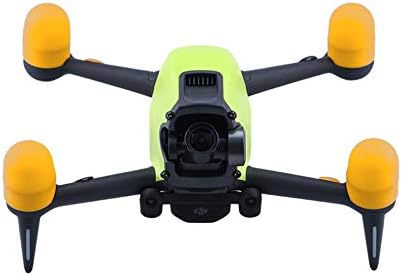 LYB Hava Motor kapatma başlığı Yumuşak Silikon Anti-Toz Koruyucu Kapak Drone Aksesuarları Kiti Drone DJI FPV için (Sarı)