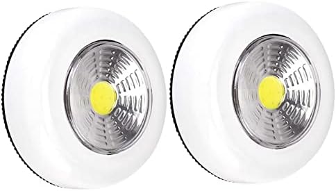 CHJ 2 Packs LED ıtme ışık, akülü kablosuz gece ışıkları sopa dokunun dokunmatik lamba, sopa-on ıtme ışık, dolaplar için, kabine,