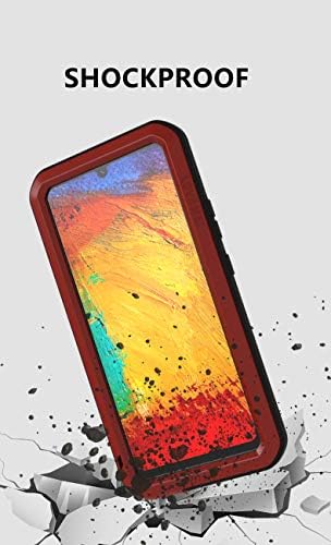 Samsung Galaxy ıçin AŞK MEI A42 5G Durumda, Açık Spor Askeri Ağır Metal Kapak Splashproof Darbeye Toz Geçirmez Tam Vücut Koruyucu