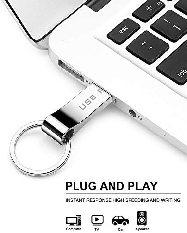 USB Flash Sürücü 1 TB Başparmak sürücü USB 3.0 Yüksek Hızlı başparmak sürücü, Anahtarlık ile su geçirmez Dayanıklı Atlama Sürücü