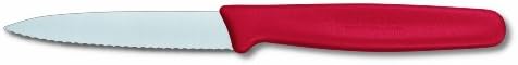 Victorinox Soyma Bıçağı Dalgalı Kenar Bıçağı, Paslanmaz Çelik, Kırmızı, 30 x 5 x 5 cm