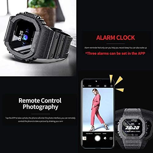 MXCHEN Okyanus akıllı saat erkek spor ızci Kan Basıncı IP68 Su Geçirmez 1.14 Inç Dokunmatik Ekran nabız monitörü Smartwatch