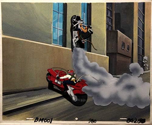 Marvel's Biker Mice From Mars Production Vinnie ve Modo'nun Cel on ıt's Matching Production Geçmişi 1993