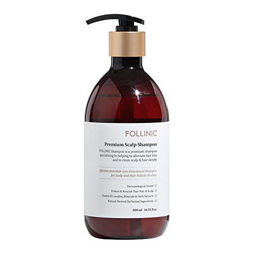 Saç Büyümesi için FOLİK Premium Saç Derisi Şampuanı 16oz-Saç dökülmesi Onarımı Kompozit İyon Minerali, Deniz Bitkisi, Bitki Özü,