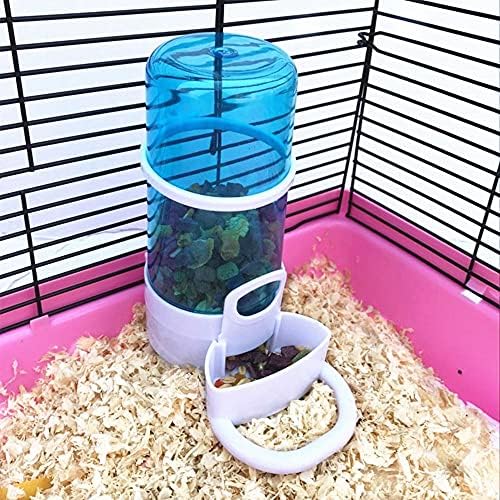 VITAKE Pet Hamster Tavşan Küçük Hayvan Su Tiryakisi Dağıtıcı Gıda Standı Hamster Besleyici Bulaşık Kase Şişe Plastik Otomatik