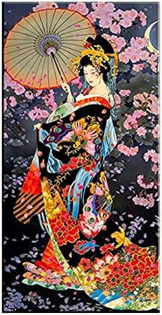 Yetişkinler için elmas Boyama Kitleri, DİY Tam Kare Matkap Elmas Sanat Japon Kadın, Elmas Mücevher Sanat ve El Sanatları ile