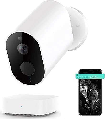 IMİLAB EC2 Tel - Ücretsiz Mi Ev Güvenlik Kamera 1080 P WiFi Kamera ile 5100 mAh Pil Açık IP Video Gözetim Kamera