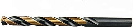 MAXTOOL 2.5 mm 60 Adet Özdeş Jobber Uzunluğu Matkaplar HSS M2 Büküm Matkap Uçları Metrik Tam Zemin Siyah & Bronz Düz Şaft Matkaplar;