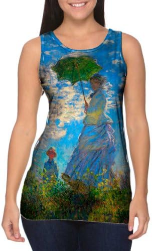 Yizzam-Claude Monet-La Promenade (1875) - Tişört - Bayan Tişört