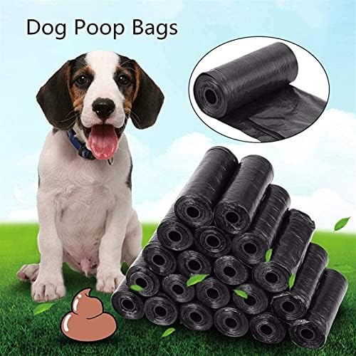 Saf Köpek Poop Çanta Biyobozunur Büyük Köpekler Atık Torbaları Dağıtıcı Açık Ev Temiz Dolum Çöp Torbası Pet Temizlik Malzemeleri