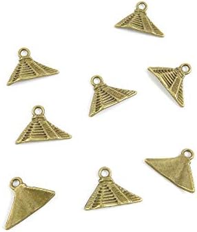 940 Parça başına fiyat Antik Bronz Ton Takı Charms Bulgular Sanatlar El Sanatları Boncuk Yapımı Charmes F3ID1V Mısır Piramit