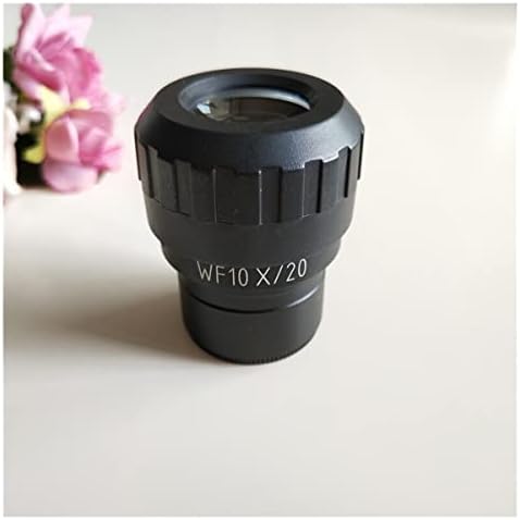 XuuSHA El Dijital Mikroskop Aksesuarları WF10X 20mm Ayarlanabilir Zoom Geniş Açı Optik Mercek Lens, montaj Boyutu 30mm ile Mikrometre