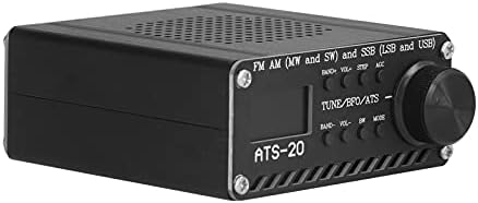 Taşınabilir Radyo Alıcısı, tam Bant Alıcı FM AM LW SW Radyo Tarayıcı Taşınabilir El Kaydedici Anten ile ATS-20
