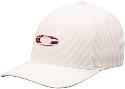 Oakley Tincan Hawaii Bayrağı Şapka-Beyaz-L / XL