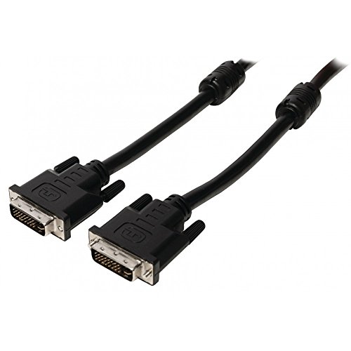 Valueline DVI kablosu DVI-I 24 + 5 pinli Fiş-DVI-I 24 + 5 pinli Fiş 2,00 m siyah [VLCP32050B20]
