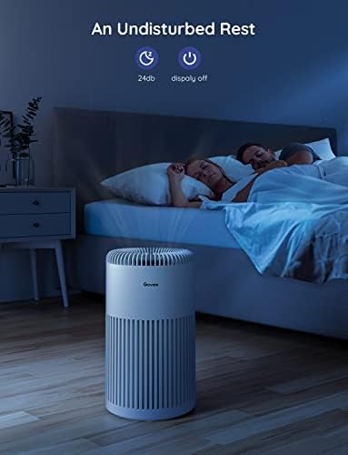 Govee Akıllı Hava Temizleyicileri için Ev Büyük Odası, WiFi Hava Temizleyicileri için Yatak Odası Alexa ile Çalışır, Google Yardımcısı,