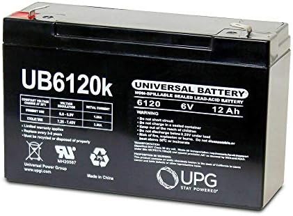 UB6120 6V 12AH Değiştirme, Panasonic LCR6V12P1 ve 6V Güneş Paneli Şarj Cihazı ile Uyumlu