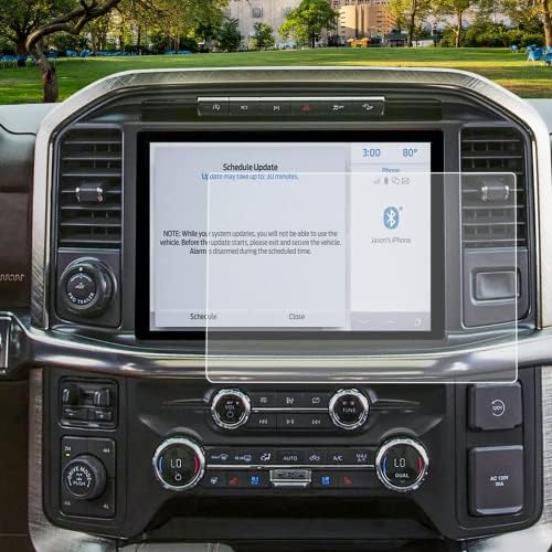 Carwiner Ekran Koruyucu ıçin 2021 2022 Ford F-150 12in Navigasyon Ekran Temperli Cam F150 SYNC4 Dokunmatik Koruyucu Aksesuarları