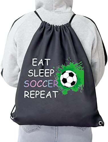 JYTAPP Futbol Çantaları Yiyin Uyku Futbol Tekrar ipli sırt çantası Futbol Oyuncu Hediyeler Futbol Takımı Hediyeler için Futbol