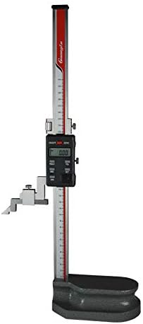 MeterTo Dijital Yükseklik Ölçer Yükseklik Kaliperi, Aralık: 0-500mm, Çözünürlük: 0.01 mm, mm/inç, Yükseklik Ölçümü ve İşaretlemesi