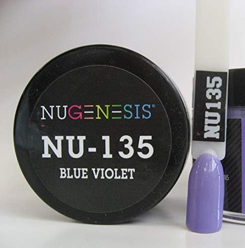 NuGenesis Tırnak Daldırma Tozu Rengi 1.5 oz / 43g Kavanoz - (NU140 Şimdi Siyah)