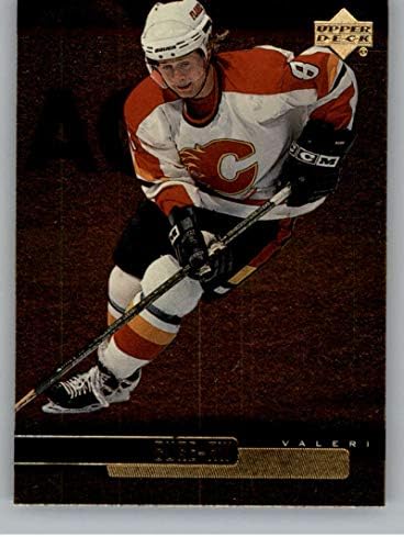 1999-00 Üst Güverte Altın Rezerv Resmi NHL Hokey Kartı 26 Valeri Bure Calgary Flames