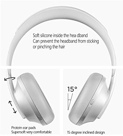 Kulaklıklar Aktif Gürültü Önleyici Kulaklık Bluetooth Mikrofonlu kulaklıklar Seyahat/İş için Hi-Fi Derin Bas Kablosuz Kulaklıklar
