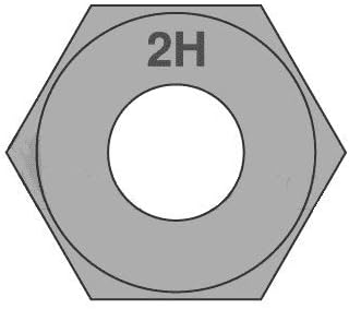 2 3/4 -4 Ağır Altıgen Somun / A194 2H Çelik / Sıcak Daldırma Galvanizli (Miktar: 25 adet)