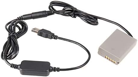Foto4easy BLN-1 DC Çoğaltıcı Kukla Pil için USB Güç Kablosu Adaptörü ile Olympus EM1 E-M5 E-P5 Pen-F DSLR Kameralar