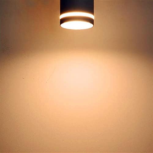 JUSTWEIXING Dim Yuvarlak LED Downlight 7 W 9 W 12 W 15 W COB tavan ışık AC85~265 V LED aydınlatmalı iç mekan aydınlatması (Gövde