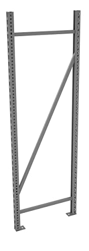 Tennsco BUF-4296-CRI Dökme Depolama Kaynaklı Dikmeler, 1-2 Genişlik, 42 Uzunluk, 96 Yükseklik, Kıpkırmızı