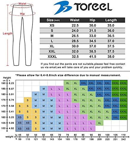 TOREEL Yüksek Belli Tayt Paketi Yoga Pantolon ile Cepler için Kadın Karın Kontrol Egzersiz Tayt ile 3 Cepler