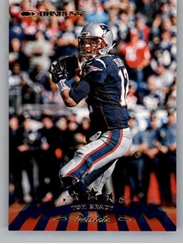 2018 Donruss 1998 Haraç 1 Tom Brady New England Patriots Resmi NFL Ticaret Kartı