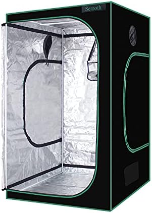 SEMOTH 36 x 36”x 72 kapalı Büyümek çadır Yansıtıcı 600D Mylar Hidroponik Büyümek çadır, su geçirmez ve Olmayan ışık Sızıntı için