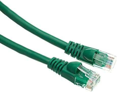 Cat6 Ethernet Kablosu, 24AWG, RJ45 Altın Plakalı Konnektör, ETL, 4 Çift Telli Bakır, Takılmayan Kalıp Önyükleme Korumasız Bükümlü
