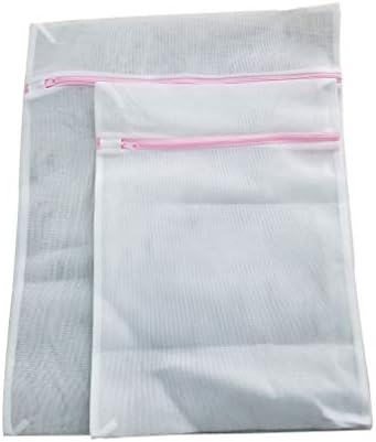 LCOOMİNT B119 örgü çamaşır torbası, orta, beyaz
