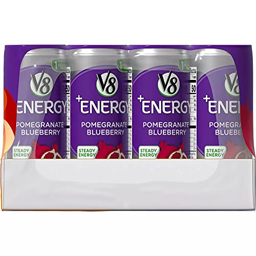 V8 + Enerji Çeşitliliği Paketi / İKİ ENERJİ içeceği AROMASI: V8 +Enerji Nar Yabanmersini ve V8 + Enerji Şeftali Mango ferahlatıcı