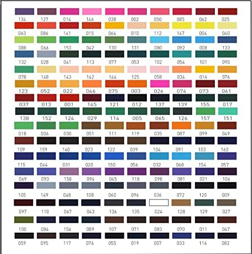 YMXDHZ 160 Renk Profesyonel Ahşap Renkli Kalemler Set Yağ Çizim Kroki Okul Beraberlik Kroki Sanat Malzemeleri (Renk : A)