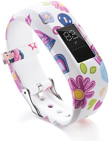 NA. LGQ Yumuşak Silikon Watch Band Kayışı için Garmin VivoFit JR / JR2 Genç Etkinlik Tracker