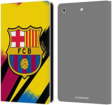 Kafa Durumda Tasarımları Resmi Lisanslı FC Barcelona Uzakta 2019/20 Crest Kiti Deri Kitap Cüzdan Kılıf Kapak ile Uyumlu Apple