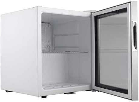 YW 62 Can Kapasiteli Paslanmaz Çelik İçecek Buzdolabı Kilitli, Beyaz