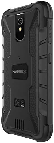 Hammer Active 2 Çift SIM 16GB ROM + 2GB RAM (Yalnızca GSM | CDMA Yok) Fabrika Kilidi 3G Akıllı Telefon (Siyah/Turuncu) - Uluslararası