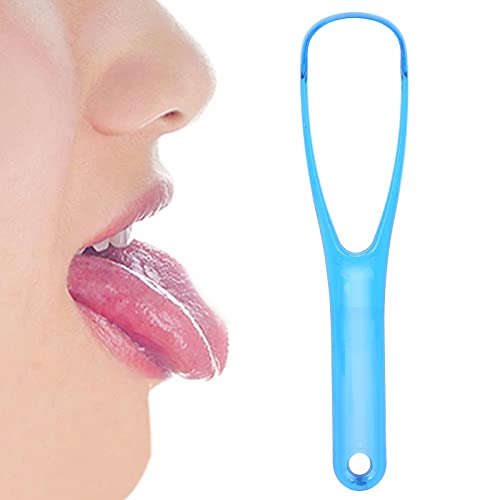 Dil Kazıyıcı, Fırça Kaplama Hijyen Nefes için Dil Fırçası (mavi)
