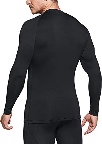 TSLA 1 veya 2 Paket erkek Termal Uzun Kollu Sıkıştırma Gömlek, Atletik Baz Katman Üst, kış Dişli Koşu T-Shirt