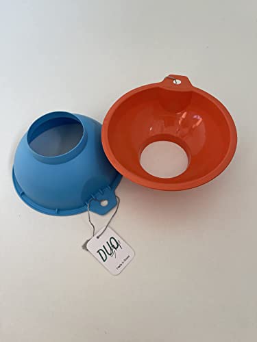 Plastik Konserve Hunisi Ağız Çapı 6.1 in 2.55 in / 15.5 cm, Geniş Ağızlı Konserve Hunisi, Kavanoz Hunisi