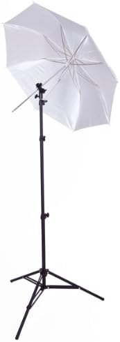 Westcott 2332 43-İnç Katlanabilir Şemsiye Flaş Kiti (Siyah / Beyaz)