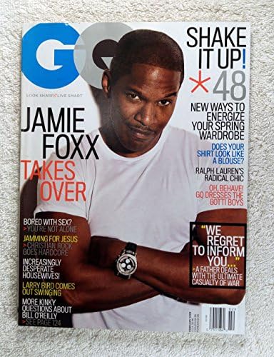 Jaime Foxx-GQ Dergisi-Şubat 2005