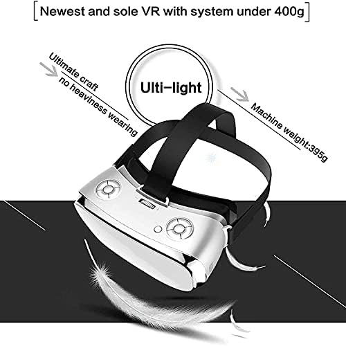 Vr Gözlükleri VR Gözlükleri - Evrensel Sanal Gerçeklik Gözlükleri-Yumuşak ve Rahat Yeni 3D VR Gözlükleri,360 Surround Görünüm