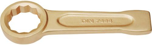 Bahco NS104-45 Slogging Halka Anahtarı, Altın, 45 mm